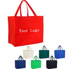Promotional shopping non-woven tote bag