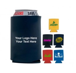 Promotional Logo Slicker Can Coolers/ Koozie