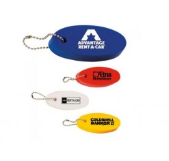 Customized Floating Oval Key Tags