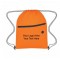 Promotional Non-Woven with Front Zipper Polypropylene Drawstring Bags