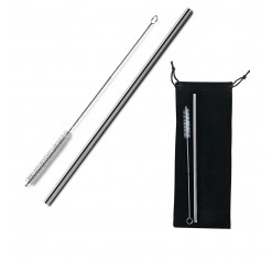 Stainless Steel Drinking Straw Set