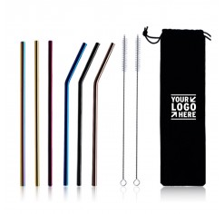 Stainless Steel Straws Set