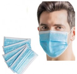 High Protective 3 layer non-woven fabrics ear loop disposable protective face masks